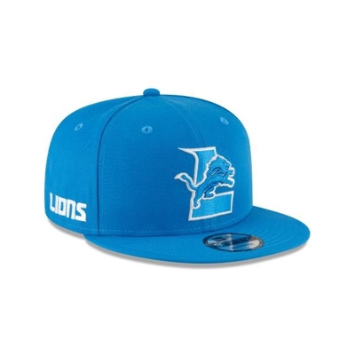 Detroit Lions Gorra | New Era NFL Logo Mix 9fifty Snapback Cap Mexico - Azules